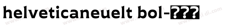 helveticaneuelt bol字体转换